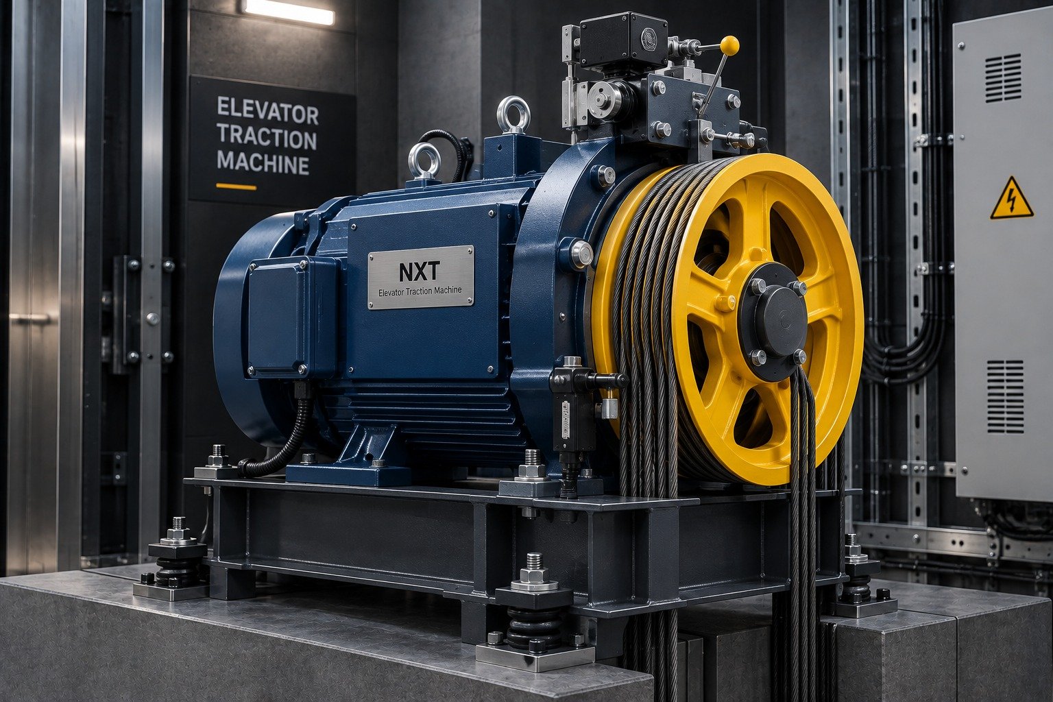 Elevator Traction Machine